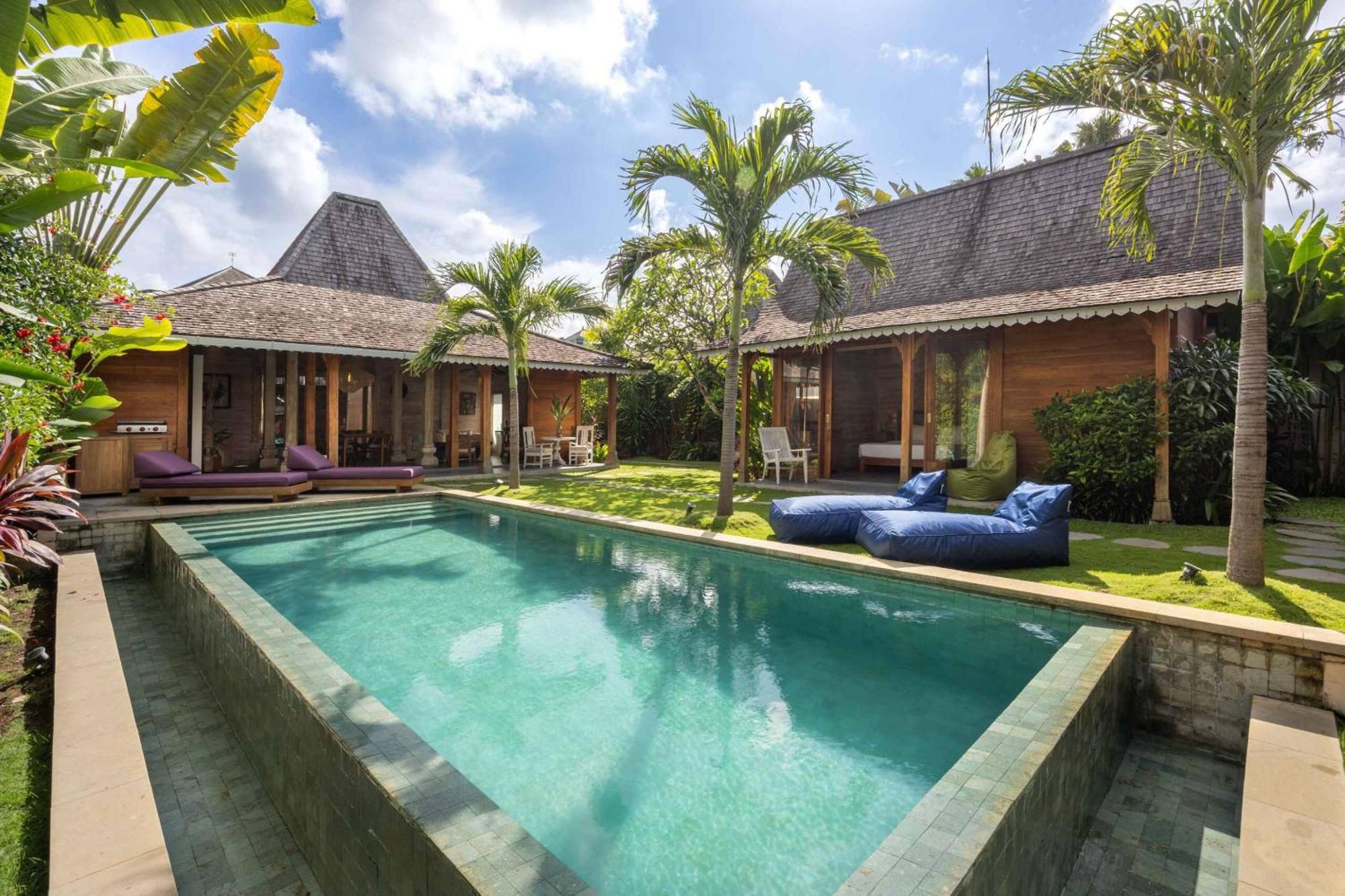 Villa Du Bah - Family Gateway 3Br Villa 12Min To Beach With Private Pool And Parking Kerobokan Exterior foto